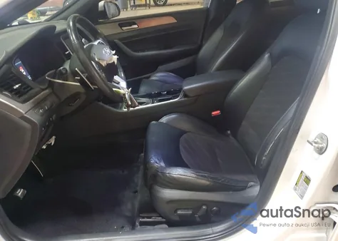 2018 Hyundai Sonata Sport из США, поврежденный, VIN 5NPE34AF0JH722712